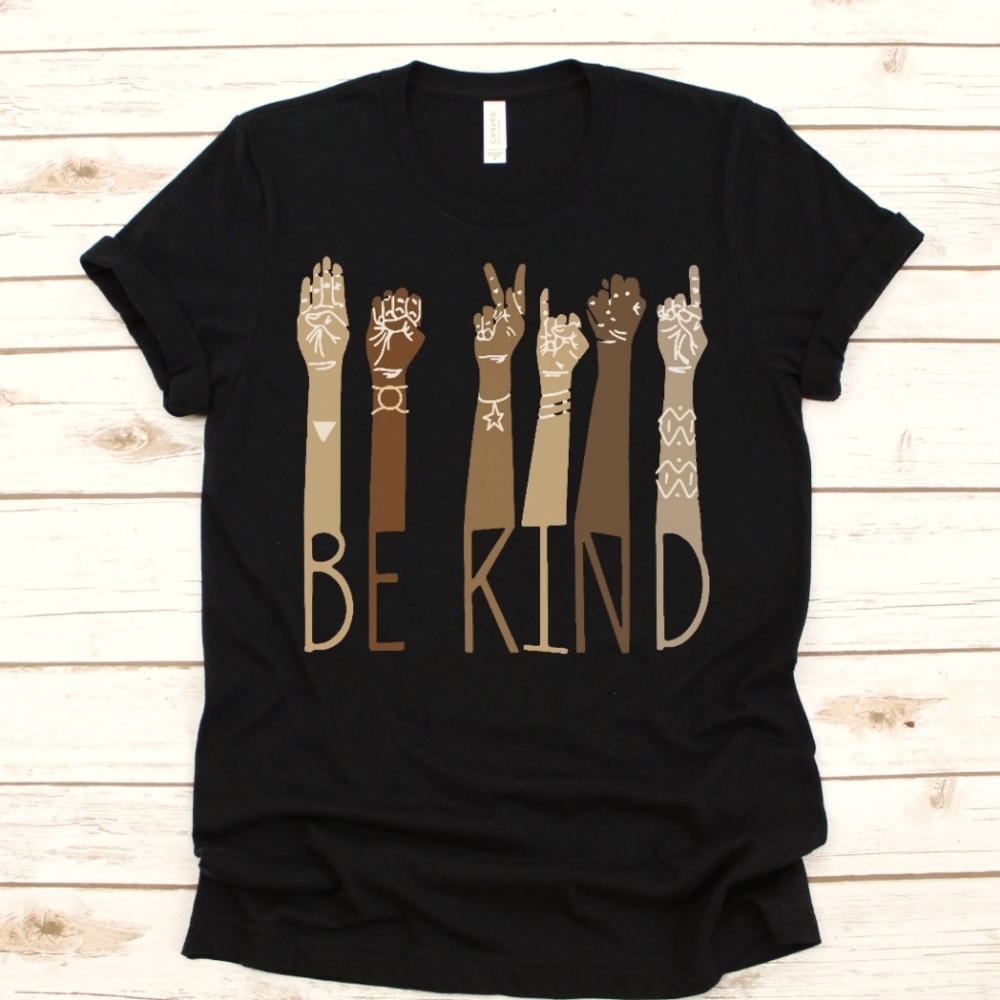Be Kind Sign Language Tee